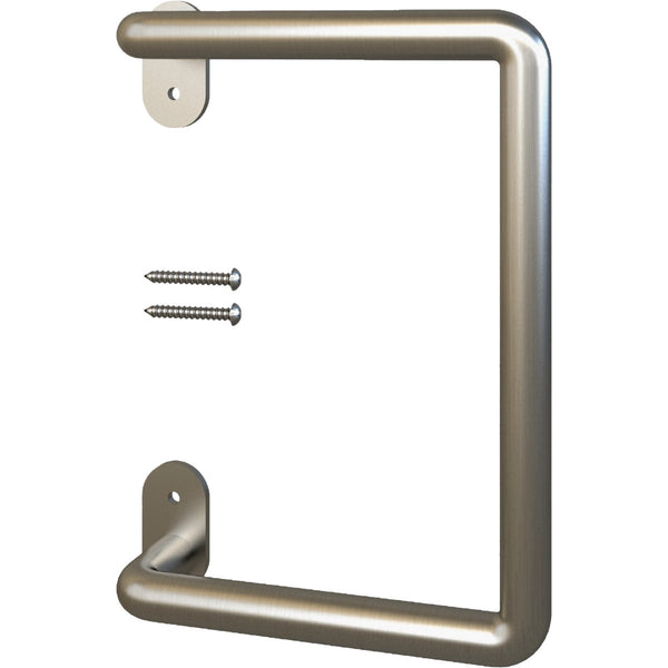 National V1002 8 In. Satin Nickel Troy Interior Barn Door Pull