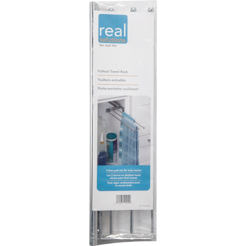 Knape & Vogt Real Solutions Heavy-Duty 18 In. Chrome Towel Bar