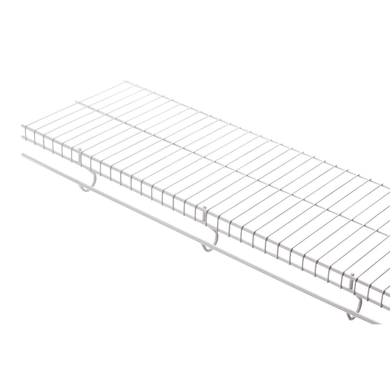 Rubbermaid 12 In. x 48 In. White FreeSlide Shelf