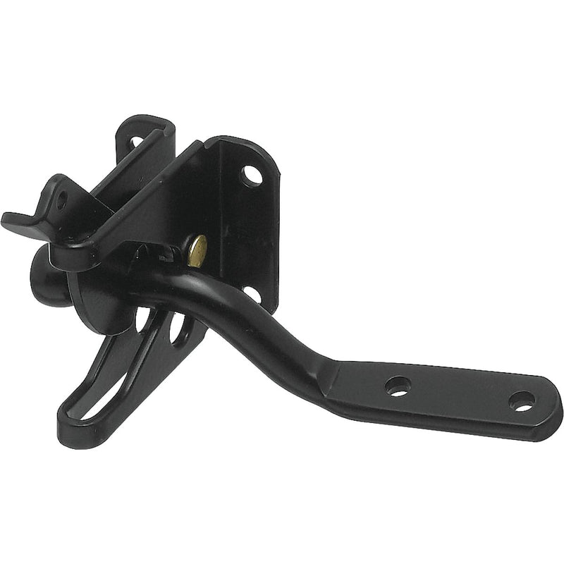 National Black Steel Automatic Gate Latch