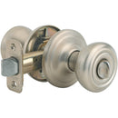 Kwikset Signature Series Satin Nickel Bed & Bath Door Knob