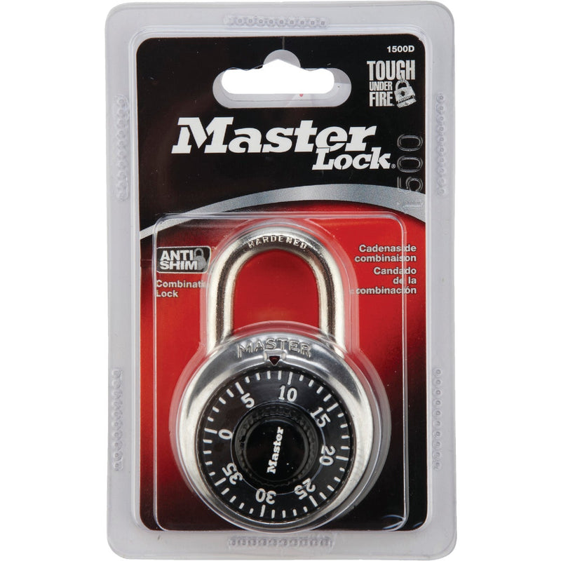Master Lock 1-7/8 In. Stainless Steel Combination Padlock