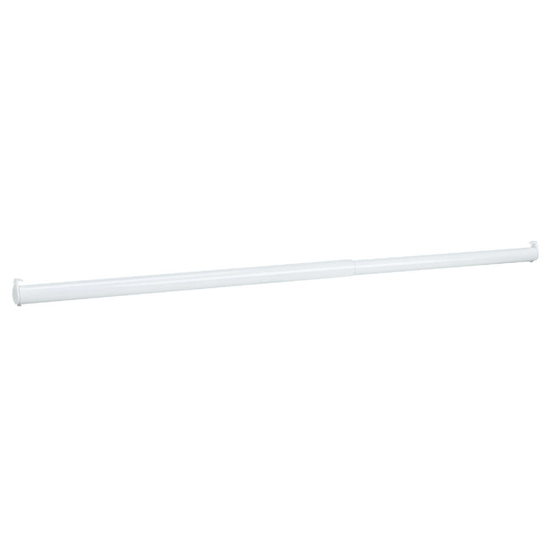John Sterling Closet-Pro 30 In. to 48 In. x 1-1/4 In. Extra Heavy-Duty Adjustable Closet Rod, White