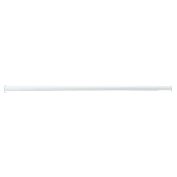 John Sterling Closet-Pro 48 In. to 72 In. x 1-1/4 In. Extra Heavy-Duty Adjustable Closet Rod, White