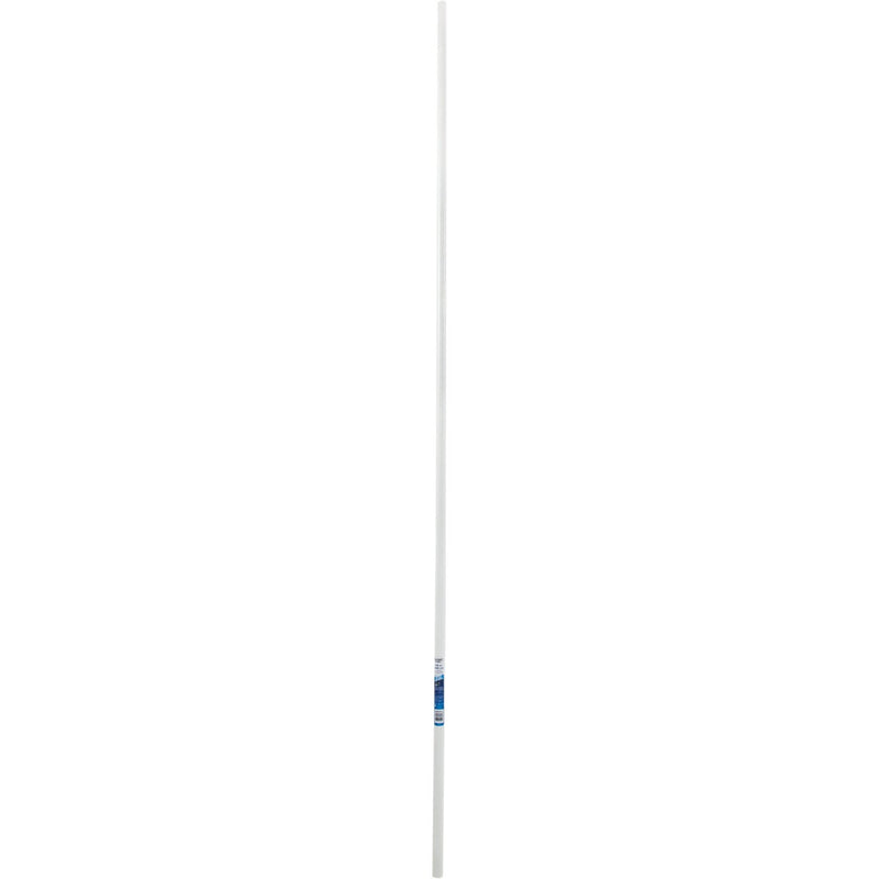 John Sterling Closet-Pro 8 Ft. x 1-1/4 In. Extra Heavy-Duty Cut-to-Length Closet Rod, White