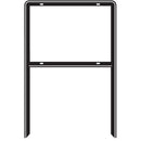 Hy-Ko  Steel Heavy Duty Open Sign Frame