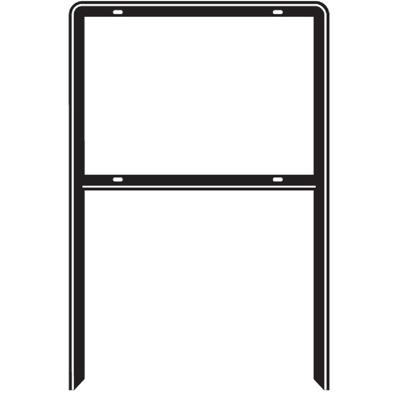 Hy-Ko  Steel Heavy Duty Open Sign Frame