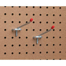 4 In. Medium Duty Safety Tip Straight Pegboard Hook (2-Count)