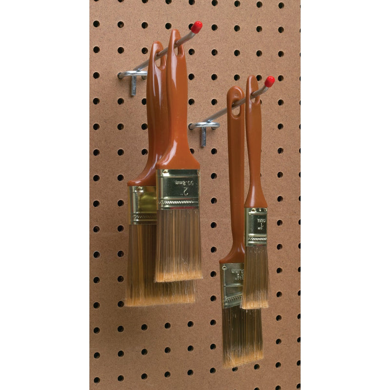 6 In. Medium Duty Safety Tip Straight Pegboard Hook (2-Count)