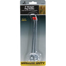 6 In. Medium Duty Safety Tip Straight Pegboard Hook (2-Count)