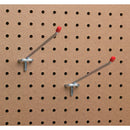 8 In. Medium Duty Safety Tip Straight Pegboard Hook (2-Count)