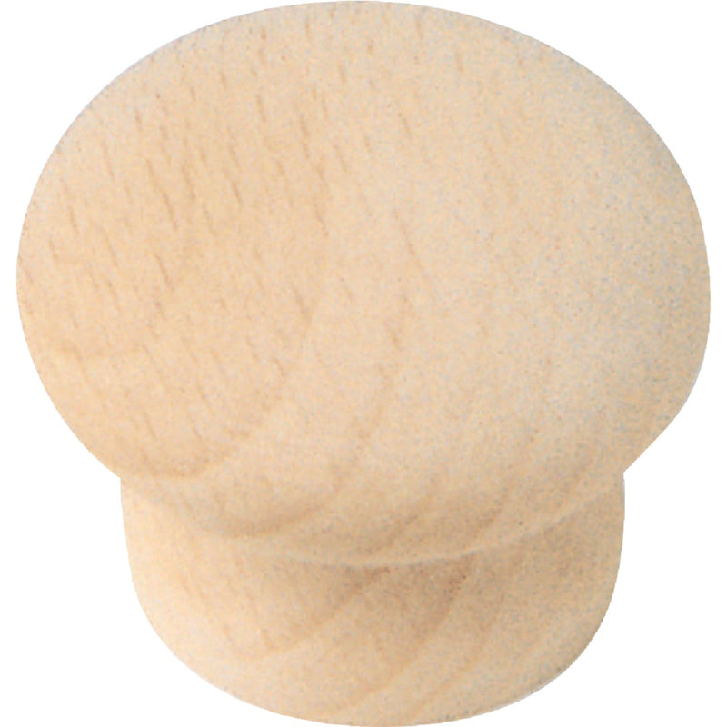 Laurey Au Natural Wood Round 1-1/2 In. Cabinet Knob