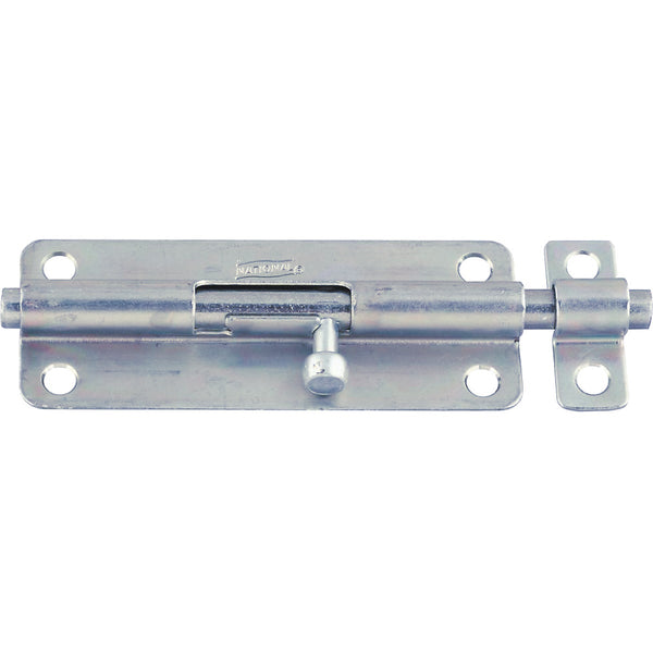 National 5 In. Zinc Steel Door Barrel Bolt