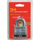 Do it Laminated Steel 1-1/2" Pin Tumbler Padlock