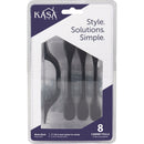 KasaWare 5 In. Matte Black Cabinet Pull (8-Pack)