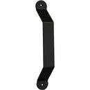 National V1000 10 In. Matte Black Charleston Interior Barn Door Pull