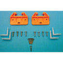 Prime-Line Plastic Orange Track Guide for 5/16 In. x 1-3/32 In. Track (2-Count)