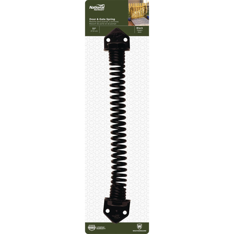 National 11 In. Black Cold Rolled Steel Gate Spring