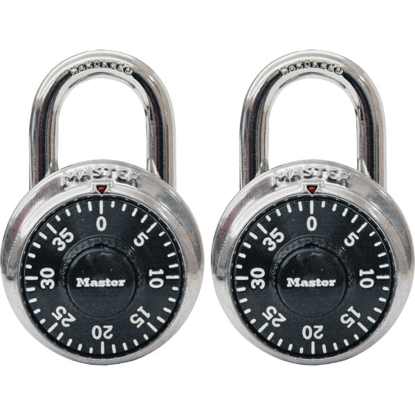 Master Lock 1-7/8 In. Stainless Steel Steel Combination Padlock