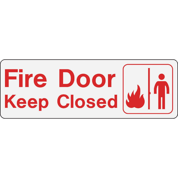 Hy-Ko Fire Door - Keep Closed Sign