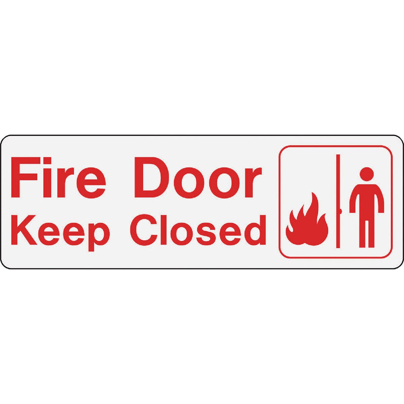 Hy-Ko Fire Door - Keep Closed Sign