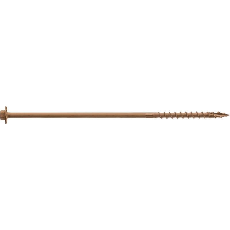 Simpson Strong-Tie Strong-Drive SDWH Timber-Hex 0.195 In. x 8 In. 5/16 Hex DB Coating Screw