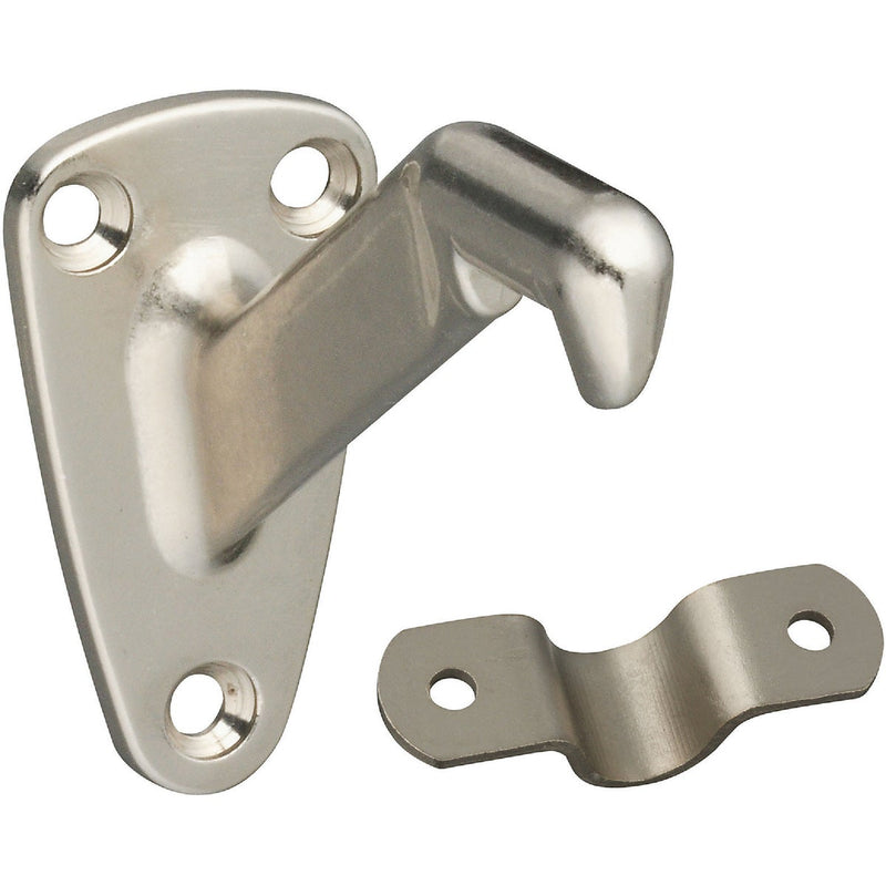 National Gallery Series Satin Nickel Handrail Bracket