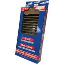 United States Hardware 4 In. x 8 In. x 1-5/16 In. Brown Steel Floor Register