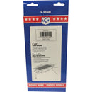 United States Hardware 4 In. x 8 In. x 1-5/16 In. Brown Steel Floor Register