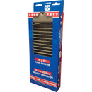 United States Hardware 4 In. x 10 In. x 1-5/16 In. Brown Steel Floor Register