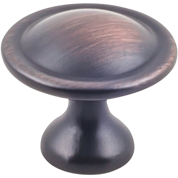 KasaWare 1-1/8 In. Diameter Brushed Oil Rubbed Bronze Cabinet Knob (10-Pack)