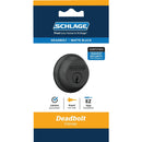 Schlage Matte Black Single Cylinder Deadbolt