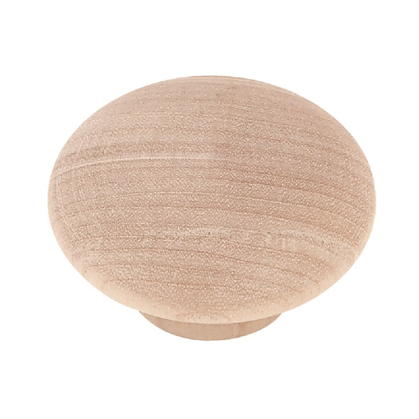 Laurey Au Natural Wood Round 1-3/4 In. Cabinet Knob