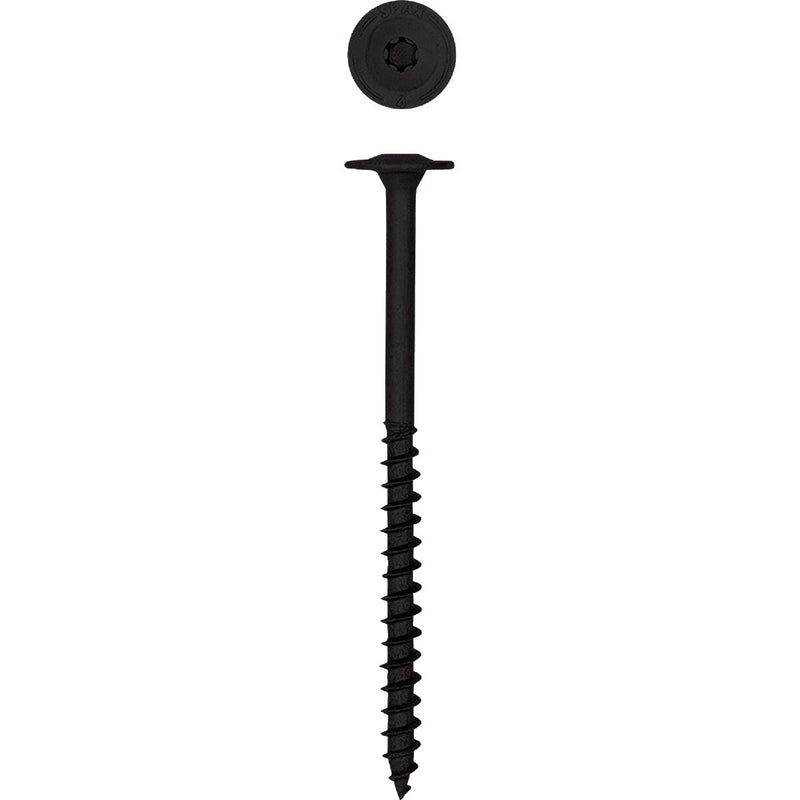 Spax PowerLags 1/4 In. x 4 In. Washer Head Exterior Structure Screw (12 Ct.)