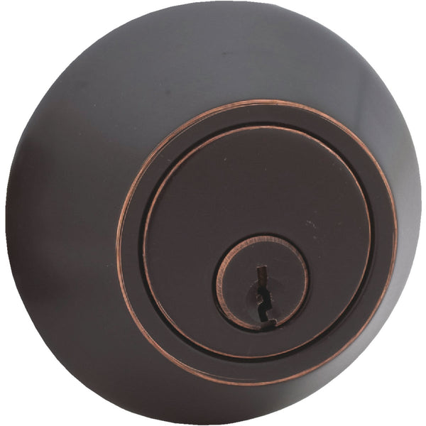 Steel Pro Oil Rubbed Bronze Double Cylinder Deadbolt