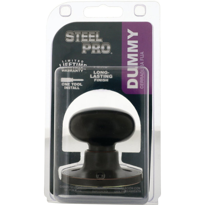 Steel Pro Oil Rubbed Bronze Dummy Door Knob