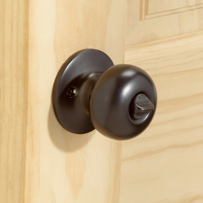 Steel Pro Oil Rubbed Bronze Bed & Bath Door Knob