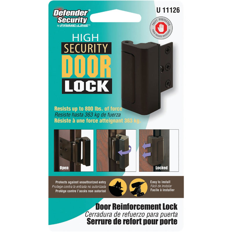 Defender Security Bronze High Security Door Reinforcement Lock