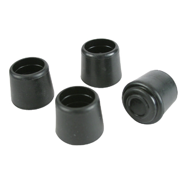 Magic Sliders 1 In. Hi-Tip Rubber Furniture Leg Tip (4-Pack)