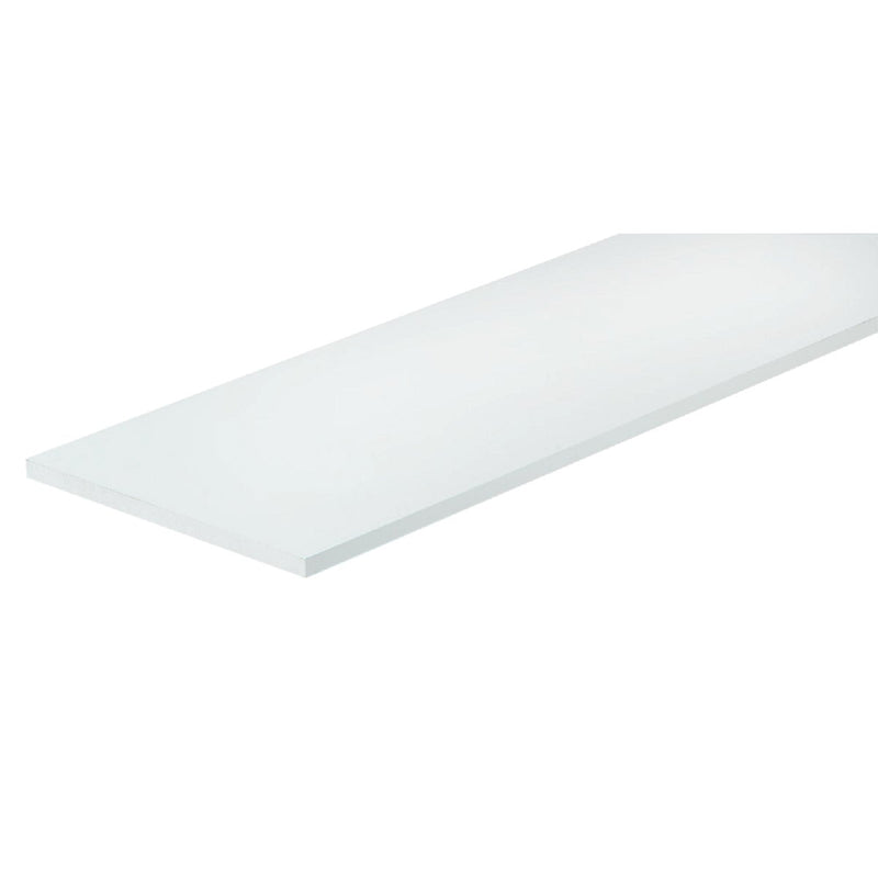 Knape & Vogt 12 In. x 48 In. White All-Purpose Shelf