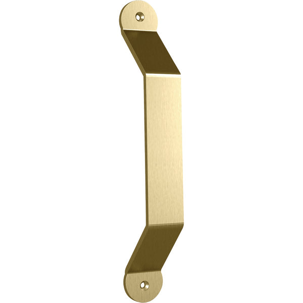 National V1000 10 In. Brushed Gold Charleston Interior Barn Door Pull