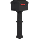 Gibraltar Grand Haven Black All In One Mailbox