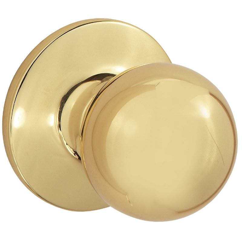 Steel Pro Polished Brass Hall & Closet Door Knob