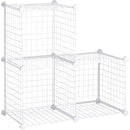 Rubbermaid  White 3-Cube Storage Stacker