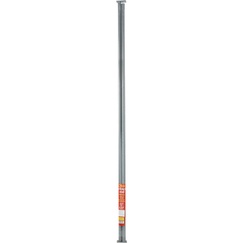 Do it 72 In. to 120 In. Adjustable Closet Rod, Lustra