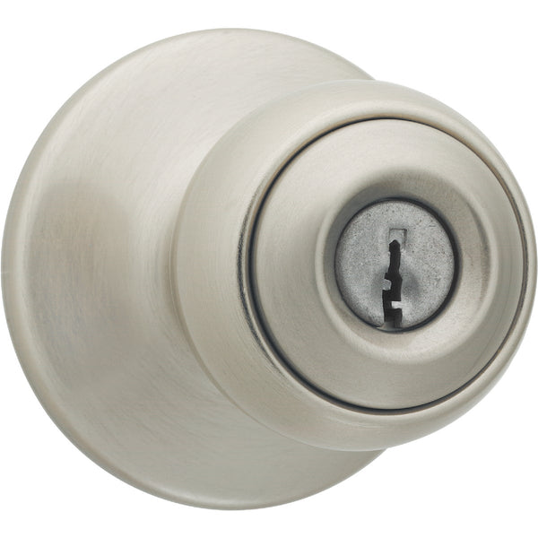 Kwikset Polo Satin Nickel Entry Door Knob