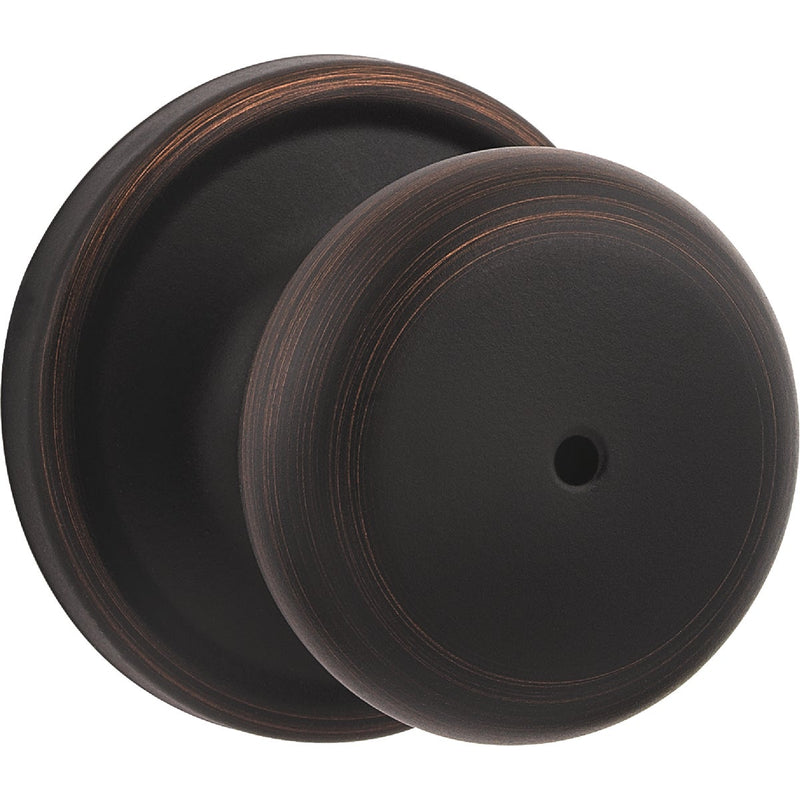 Kwikset Signature Series Venetian Bronze Bed & Bath Door Knob