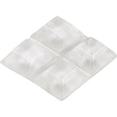 Do it 1/2 In. Square Opaque Furniture Bumpers, (9-Count)