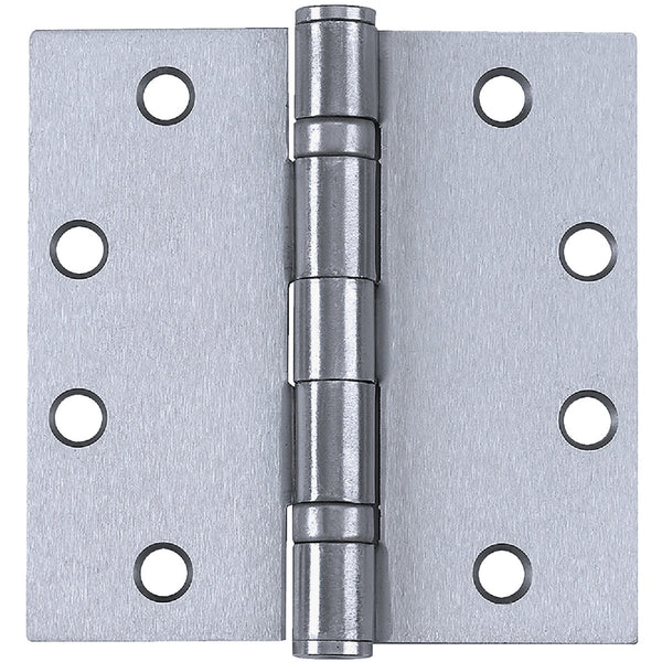 Tell Commercial Stainless Steel 4 In. Square Ball Bearing NRP Hinge