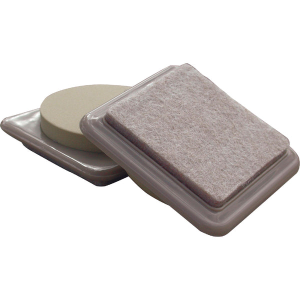 Do it 3 In. Square Mover's Pads,(4-Pack)
